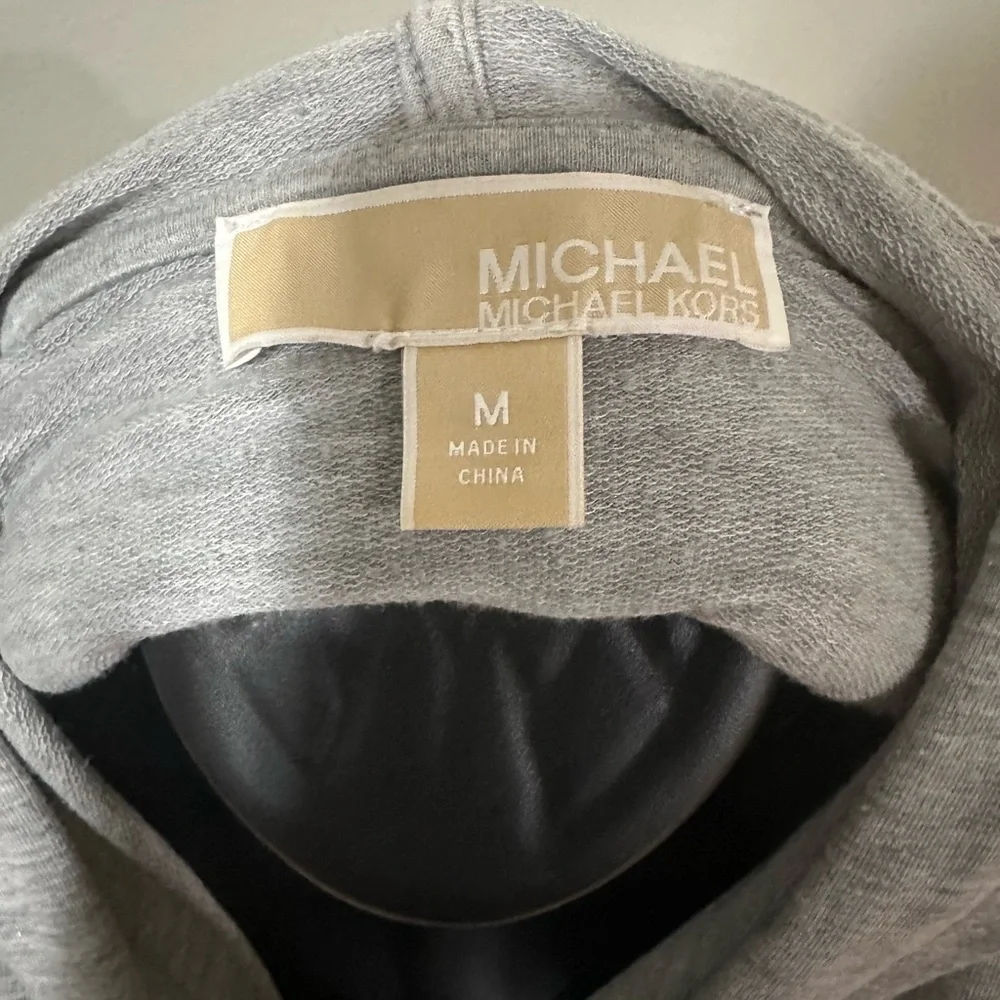 Michael Kors Light Gray Hoodie - Picture 4 of 4